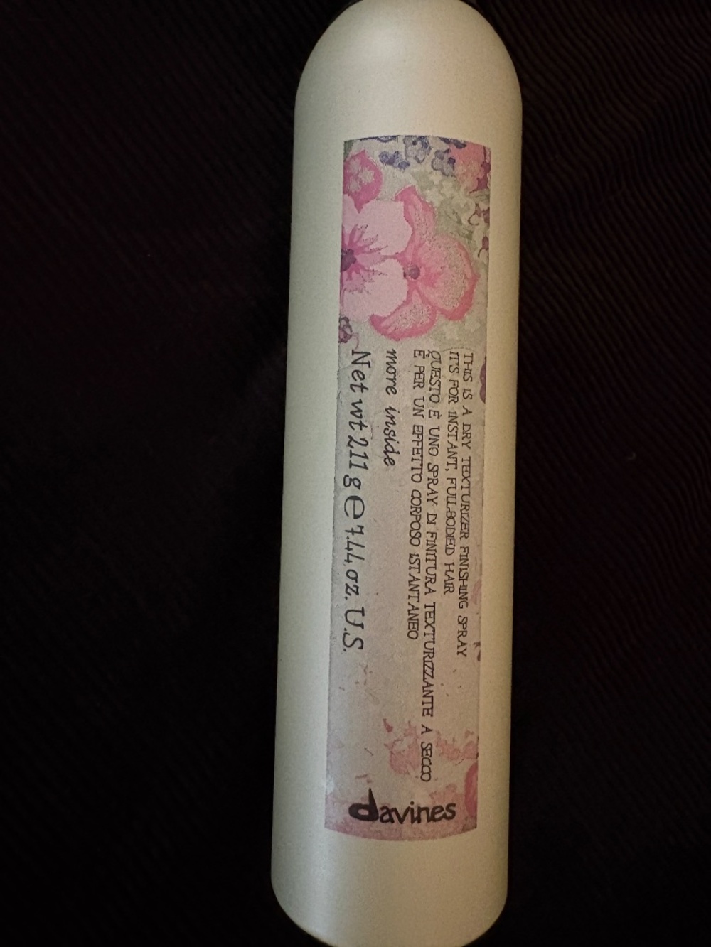Davines Dry Texturizer Finishing Spray 7.44 FL Size - Picture 2 of 3
